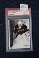 John Gibson 2013 SP authentic NM 8