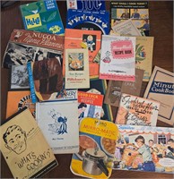 Bunch of Vintage Cookbooks and Recipes