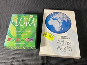 NATIONAL GEOGRAPHIC ATLAS OF THE WORLD AND A GARDN