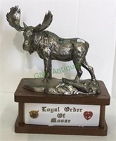 Loyal Order of the Moose liquor decanter with