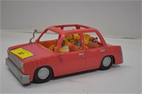 Vintage Simpsons Car w/Family