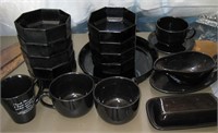 Black Corning Ware & Signature Stoneware