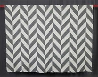 240cmx260cm Barine Black Fishbone Bed Cover $329