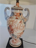 Antique porcelain Urn Lamp