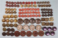 (17) Victorian Metal Button Sets