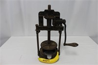 Antique Cast Iron Lard Press