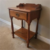 Small Vintage One Drawer Table