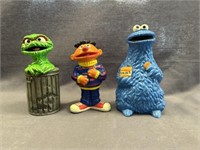 VINTAGE 1976 OSCAR THE GROUCH, COOKIE MONSTER,