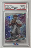 2024 Topps #CSMLB1 Chrome Shohei Ohtani PSA 10!