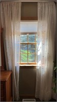 Curtain panels Qty: 8  at 50”x94”