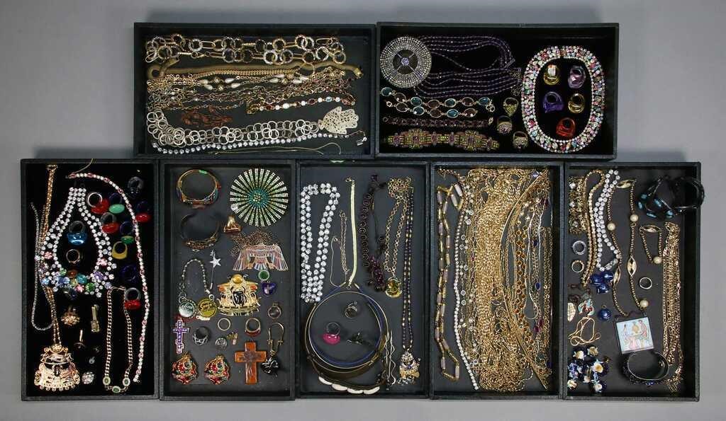 Lot of Costume Jewelry Including Daus & Ungaro