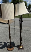 LOT OF 2 STAND ALONE LAMPS