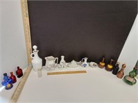 Assorted Small Bottles From Turkey, Poland, Asia,
