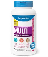 Progressive Multivitamin for Women 50+ 120 Count,