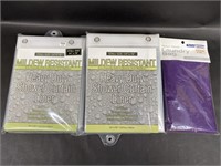 Shower Curtain Liners, Purple Nylon Laundry Bag