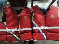 Two Life Jackets