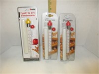 3 Trudeau Candy Thermometers