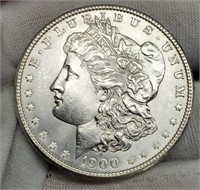 1900 Morgan Silver Dollar MS65+ Very High Grade!