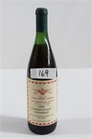 1969 USMC Anniv Wine Bottle-not for consumption