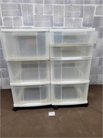 2 Storage shelves