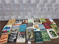 Mix lot of hunting and nature books