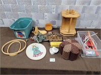 Crafting mix lot and wood items