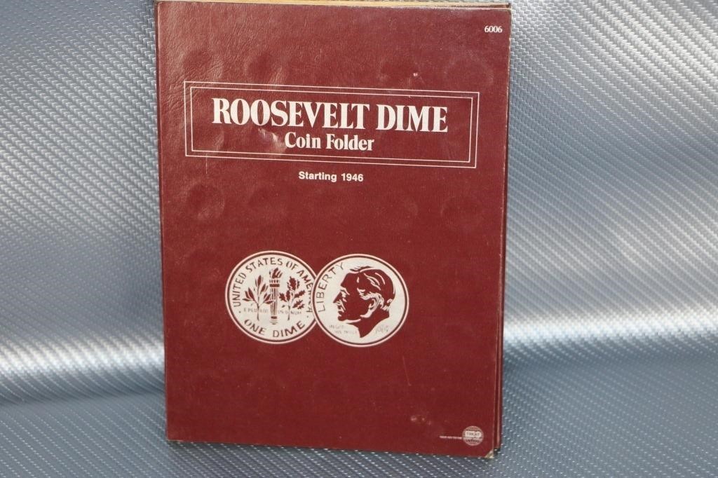 Roosevelt Dime Coin Folder