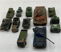 Army Tanks and cars - toys