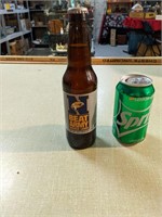 Beat Army Golden Lager Beer Bottle