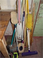 VACUUM, BROOMS & OTHER ITEMS