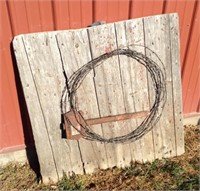 Barn door decor