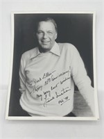 Autographed Frank Sinatra 8 x 10 Photo