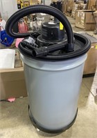 DAYTON 55 Gallon Drum Wet/Dry Vac with Drum-Top