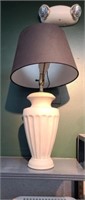 Modern 27 in decorative table lamp with LED bulb