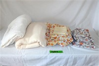 Sheets, Bedskirt, and Blanket
