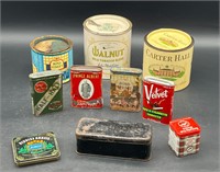 VTG TOBACCO ADVERTISING TINS