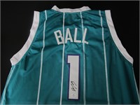 LaMelo Ball signed basketball jersey COA