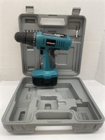 Coleman Powermate Cordless Drill comes in a hard