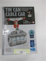 Tin can cable car kit, fun w/ old beer cans