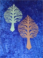 PAPER CUT OUT TREES JUDITH MEYERS