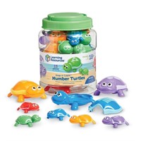 Learning Resources Number Turtles Set - 15 Pieces,