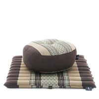 Leewadee Meditation Cushion Set: Round Zafu Pillow