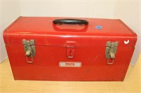 PROTO METAL TOOL BOX WITH CONTENTS