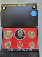1976 US Proof Set.  Buyer must confirm all currenc