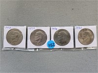 Ike dollars; 1972, 1974, 1976, 1978d. Buyer must c