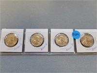 4 Sacagawea dollars; all are 2000p.  Buyer must co