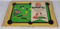 Vtg Mattel Magnetel Pool Game