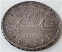 1935 Silver Dollar