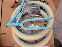 Unonown blue bike