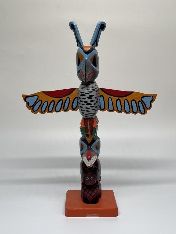 Thunder-Bird Totem Pole from Ketchikan, Alaska